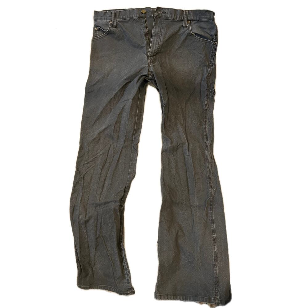 Dickies Black Carpenter Jeans Mens 36x34